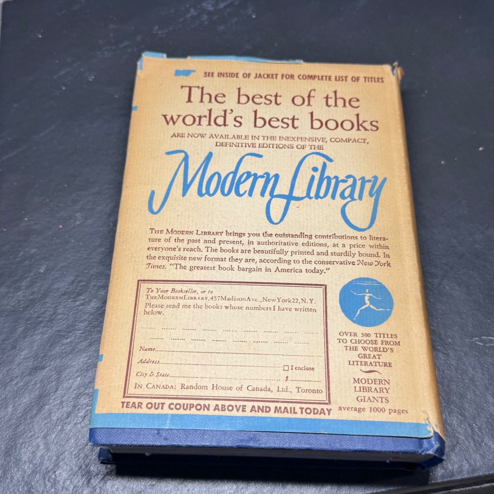 Modern Library Gulliver's Travels Jonathan‎ Swift 1931 Hardcover Dust Jacket 100